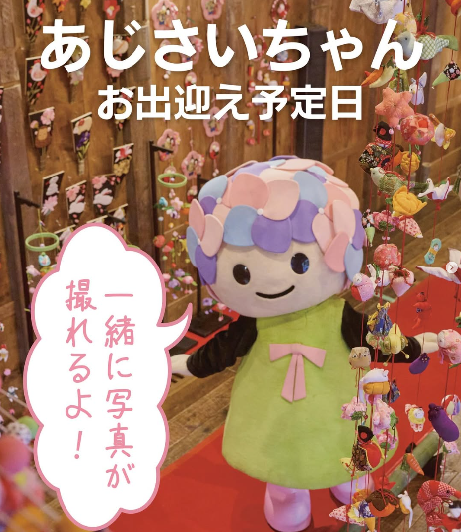 2月14日（土）あじさいちゃんのお出迎え時間🌸